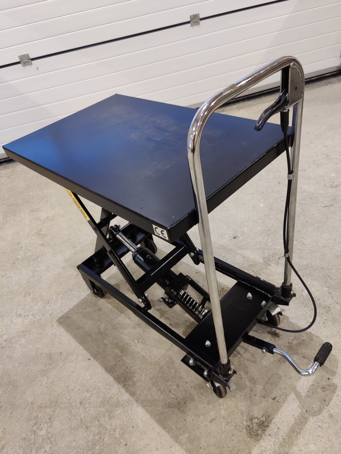 Løftebord hydraulisk fodbetjent